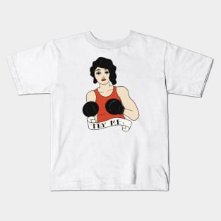 Try Me! Black hair waves Kids T-Shirt